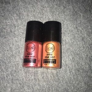 J cat beauty loose shimmer eyeshadow